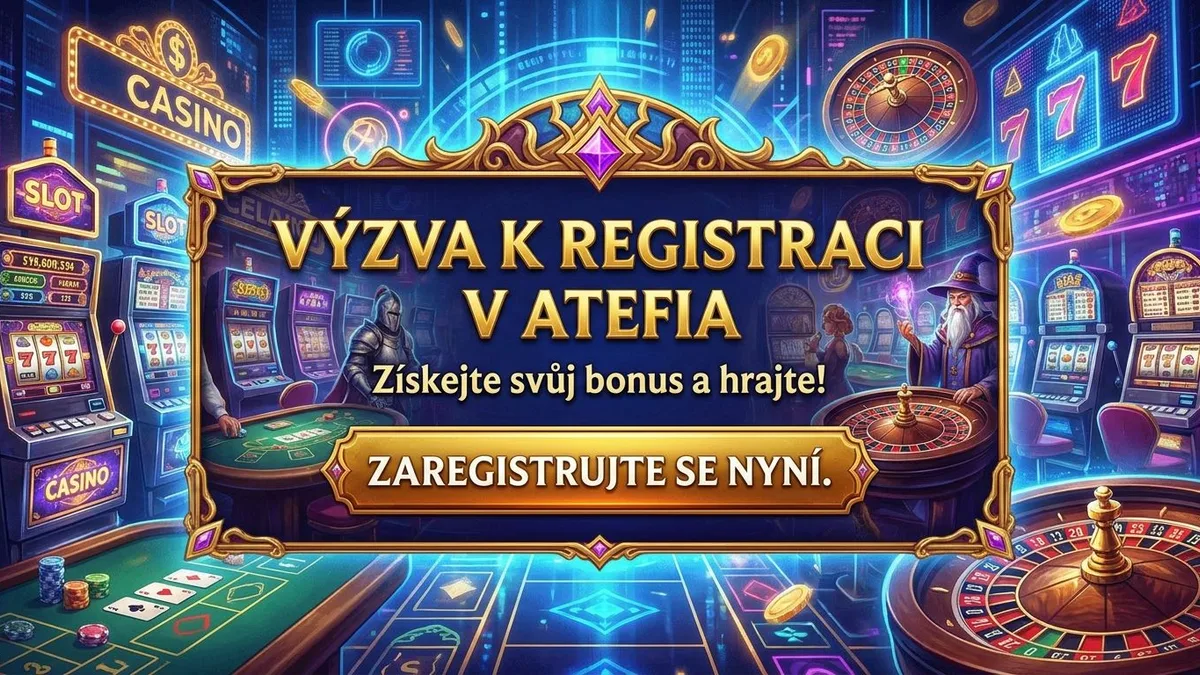 Registrace s bonusem v Atefia